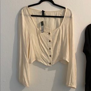 Ivory Boho Top